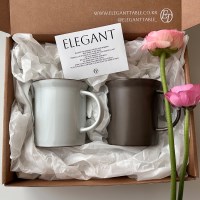 [선물세트] 소담 머그잔 2p선물세트 모던 홈카페 집들이 신혼