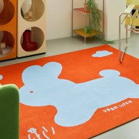 토끼월드 먼지없는 셔닐 러그 5size