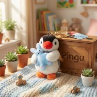 핑가 프렌즈 가방고리 10cm