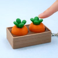 당근 DIY 클리커 키링 키캡키링 클릭 키보드 자동차 가방 인형 키홀