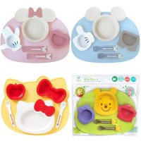 헬로키티 미키마우스 미니마우스 곰돌이 푸 플레이트 식판 세트