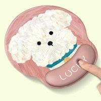 귀여운 강아지 마우스 쿠션패드