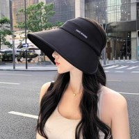 [홍은]초경량 썬캡 자외선차단 와이드 챙 모자