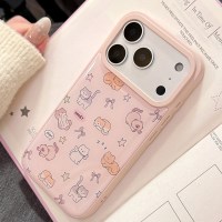 귀여운 고양이 에폭시 범퍼 아이폰 케이스