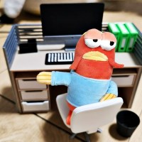 인형용책상 사무실미니어처 책상미니어쳐 직장인피규어