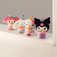 산리오 생일 무드 케이크 인형키링 14cm 4종