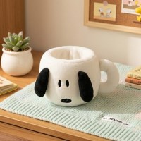 스누피 머그컵 봉제인형