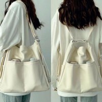 [홍은]20대 여성 가죽 백팩 여성 데일리 백팩 수납좋은 빽팩