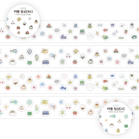 [레리오하우스] 여름 일상 키스컷 마스킹테이프 2종