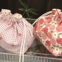 [레리오하우스] 피치 스트링 핸드메이드 파우치 2종