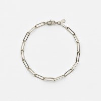 [925 silver] 실버 클립 체인 팔찌