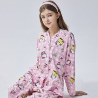 알콩단잠 산리오 헬로키티 여성잠옷 파자마 면 홈웨어