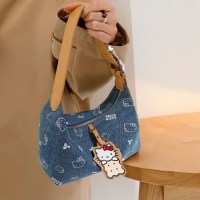 [sale] 캐주얼 헬로키티 데님 핸드백 숄더백 가방
