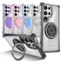 갤럭시S26 울트라 플러스 맥세이프 투명 케이스 범퍼 컬러 링 핸드폰