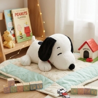 스누피 패밀리 라이닝 애착 인테리어 인형 스누피