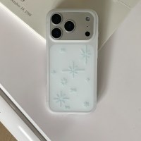 [withsome반투명]눈꽃 반짝 폰 케이스