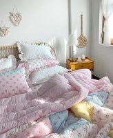 [플레인] 차렵이불 세트 (2colors/60수 아사/S,Q,K)