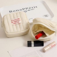 [홍은]미니엠보사각파우치 미니엠보사각파우치 생리대파우치 여행파