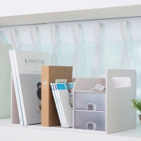 2단 서랍 수납정리 책꽂이 3COLOR