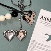 LOVE PHOTO KEYRING- PUPPY
