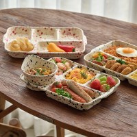 무드 팔레트 5구 도자기 식판 세트 (식판+보울)