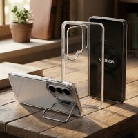 5세컨즈 갤럭시 S26 플러스 울트라 클리어 엣지 거치대 케이스