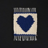 HEART COASTER_Blue