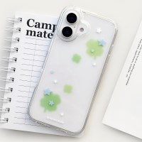 별 젤하드 아이폰 갤럭시 클로버 별 17 16 S26 S25 핸드폰 케이스