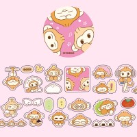 키스컷 마스킹테이프 끼끼와함께