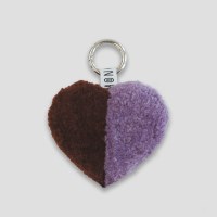 HALF HEART KEYRING-VB