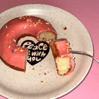 DESSERT PLATE 17CM-BLACK HEART