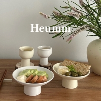 [선물세트] 헤움 무광 홈술세트 4p세트 소주잔 플레이트