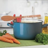 락핸드 실리콘 주방 조리도구 거치대 걸이 국자 받침대 정리템 집게 