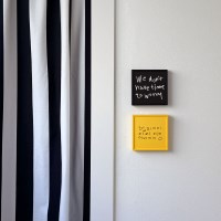 달콤한 오브제 미니쿠키프레임 WE DONT HAVE 미니액자 블랙 프레임