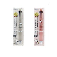 피너츠 스누피 닥터그립 4+1 4색볼펜 샤프