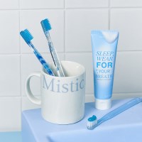 [6SET] 미스틱문 이중 미세모 케어 칫솔 6개입