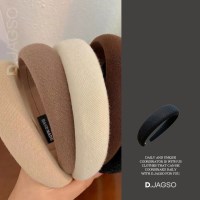 여성 심플 단순 디자인 기본 두꺼운 머리띠