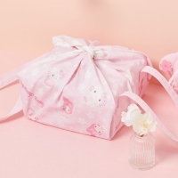 [산리오] 핑크블라썸 보자기 런치백