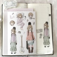 [소소히히] 기타리스트 B 씰스티커