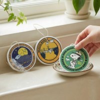 스누피 압축수세미세트 캠핑