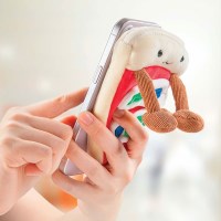 [맥모지]폰 뒤에 찰싹! 붙이는 인형+파우치