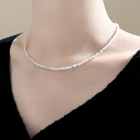 Mermaid blue necklace