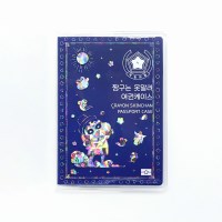 [짱구는못말려] 자개 여권케이스 커버 캐릭터 짱구