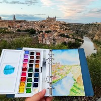 [아트에이블]수채화다이어리 미니 세트