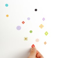 Garden Deco Sticker 투명 데코 스티커