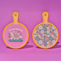 글라스락 위글위글 원형 도마 1P (카밍터틀)