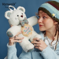 베어 백팩 여성 미니 디자이너 브랜드 귀여운 동물 인형 크로스백