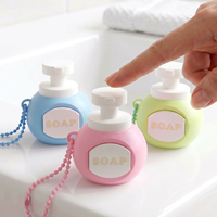 핸드워시 클리커 키링 손소독제 비누 SOAP 학생 학교 연인 친구 선물