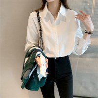 [홍은]데일리 여성 루즈핏 셔츠 캐주얼 기본 셔츠 오버핏 블라우스