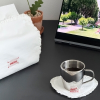 위에 oui.e 프릴 각티슈 커버 (2size)